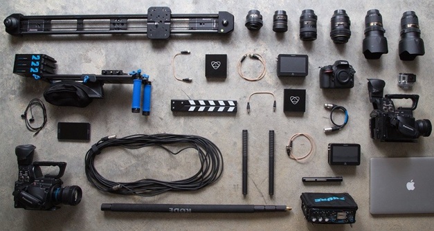 Equipment to make visual content