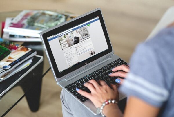 using Facebook
